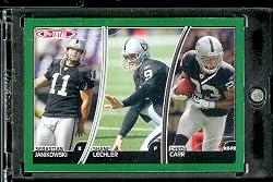 2007 Topps Total # 66 Chris Carr / Sebastian Janikowski / Shane Lechler - Oakland Raiders - Football Card