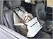 Outward Hound Faux Leather Booster Seat for Dogs up to 20 Lbs.