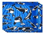 Orca Whale 4 Pc Placemat Set Gifts & Gift Ideas