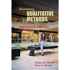 Discovering Qualitative Methods: Field Research, Interviews, and Analysis