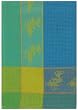 Waffle Weave 100% Cotton Pelican Aqua Blue Dishtowel 18" X 28" Set / 6