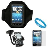 Black Durable Moisture Resistant Neoprene Protective Sports Active Exercise Workout Armband with Adjustable Velcro Strap