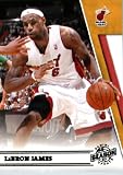 2010/11 Panini Season Update Basketball Card # 82 LeBron James Miami Heat In a Protective Screwdown Display Case !