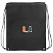 University of Miami Drawstring Bag Cinch UM Logo Draw String Back Pack - For Boys Girls Students or Adults