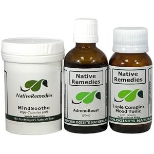 Native Remedies AdrenoBoost, MindSoothe and Mood Tonic UltraPack by Native Remedies