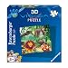 Ravensburger 09125 - Disnyey Animal Friends - Im Dschungel - 3D Vision Line 80 Teile Puzzle