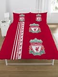 Liverpool FC 'Stripe' Double Duvet and Pillowcases