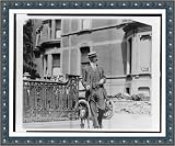 Historic Print (L): [Col. John Jacob Astor, full-length portrait, walking with dog]