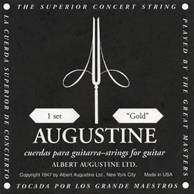 Augustine Gold Label Classical Guitar Strings by 