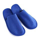 メトリックプロダクツ トラベルスリッパ ブルー×ブラック