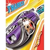 Hot Wheels Fast Action Thank You Notes 8ct