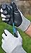 G & F 10600AM CUTShield Cut Resistant, Slash Resistant Work Gloves, Nitirle Coated Work Gloves, Grey, Medium