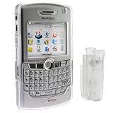 Clear Snap-On Cover For BlackBerry 8800, 8820, 8830