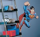 RoomMates RMK1156GM Superman Day Of Doom Peel & Stick Giant Applique