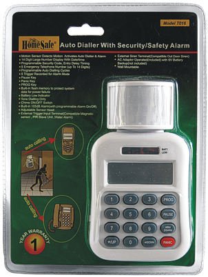 Auto Dialer with Security Safety Home Alarm Home Motion Detector Safe Protection That Calls Your Phone