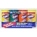 Clorox 312 Disinfecting Wipes 4 Bottle Value Pack:1 Fresh Scent, 2 Lemon Fresh, 1 Orange Scent (78 Wipes Per Canister - 312 Wet Wipes Total)