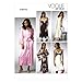 Vogue Pattern 9015 Misses Robe and Chemise, Size 6-8-10-12-14