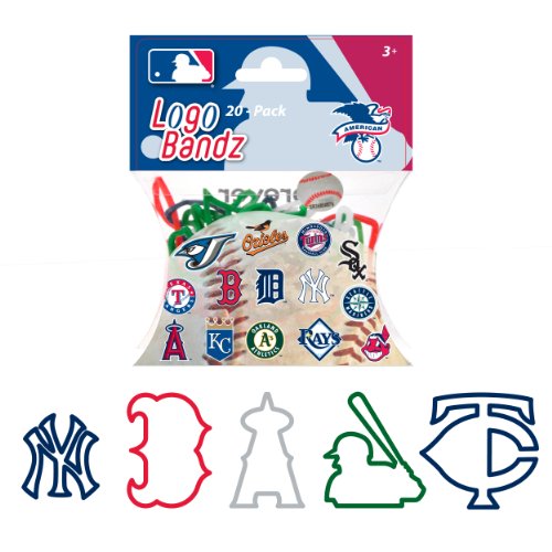 forever collectibles mlb american league logo bandz  more detail click!