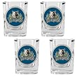 Minnesota Timberwolves NBA 4pc Square Shot Glass Set