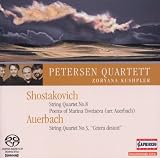 SHOSTAKOVITCH: String Quartet No. 8, Poems of Marina Tsvetaeva AUERBACH: String Quartet No. 3