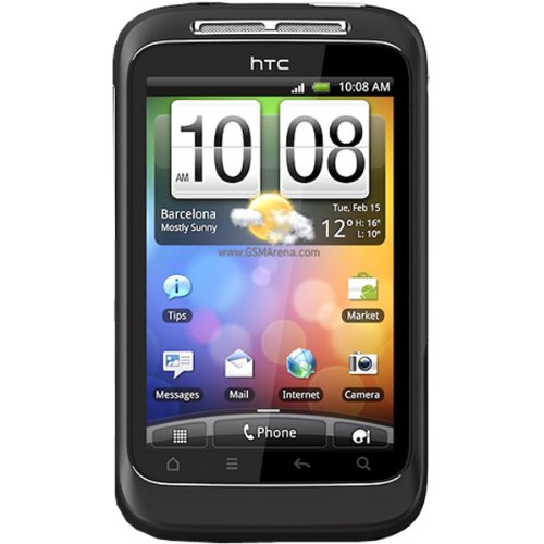 HTC A510e Unlocked Phone with Android 2.3.3, 5MP Camera, WiFi, GPS and Bluetooth - No Warranty - Black