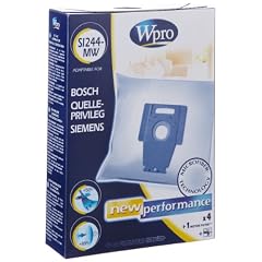 Wpro Mikrofaser Staubsaugerbeutel SI244-MW