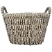 Medium Heavy Duty Seagrass Durable Log Basket for Fire Place