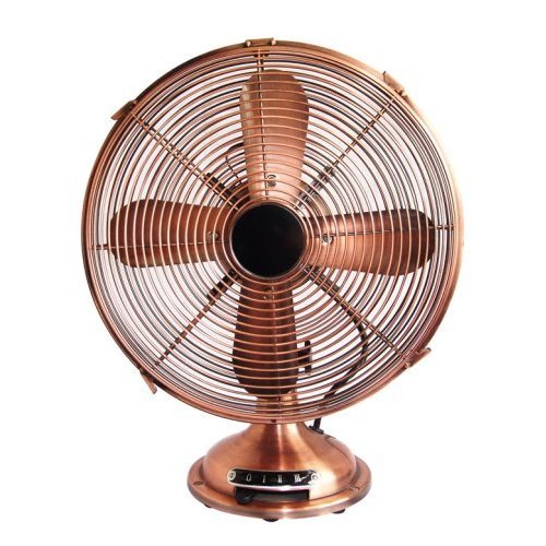 Optimus F-6121 12-Inch Antique-Design Chrome Finish