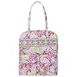 Vera Bradley Tall Zip Tote Bag Purse Pinwheel Pink