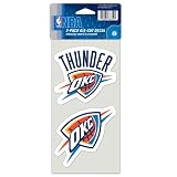 Oklahoma City Thunder Set of 2 Die Cut Decals Amazon.com