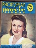 PHOTOPLAY magazine issue dated March 1941.  Ginger Rogers on the cover.  Full-page advertisement for HIGH SIERRA with Humphrey Bogart and Ida Lupino. Article on Rosalind Russell.  