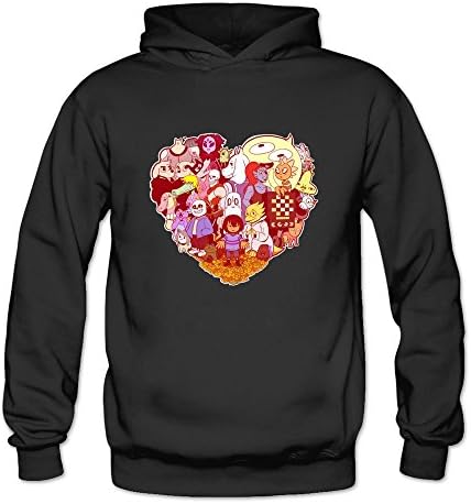 IHoo Women Undertale Hoodies Black M