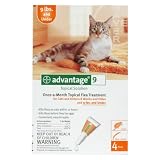 Advantage - Orange Box for Cats 0-9 pounds - 4 count by Bayer