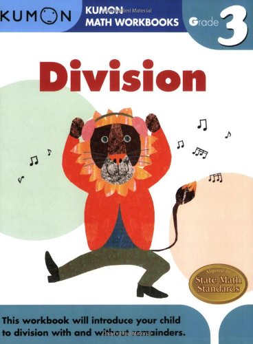 Grade 3 Division (Kumon Math Workbooks)