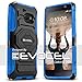 Evocel® HTC 10 [New Generation] Rugged Holster Dual Layer Case [Kickstand][Belt Swivel Clip] For HTC 10 / HTC One M10 (2016 Release), Blue (EVO-HTCM10-XX02)