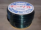 耐寒サニーソフトホース グリーン 内径18mmx外径22.5mm 50m巻 ドラム 半透明ビニールホース