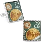 Numismatics Stamp Cufflinks