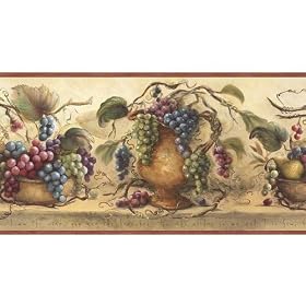 Vineyard Blessings Wallpaper Border