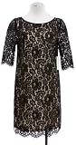 Robert Rodriguez Black Lace Overlay Elbow Sleeve Shift Dress 51boZ1dWHML. SL160 Robert Rodriguez Black Lace Overlay Elbow Sleeve Shift Dress