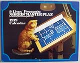 Vintage 1979 Calendar- 9-Lives Presents: Morris' Master Plan (in which he plans on being Master) 1979 Calendar (Star-Kist Foods, Inc.)