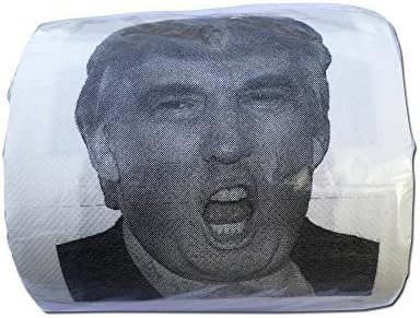 LmaoPaper Donald Trump Toilet Paper Take a Dump with Trump Novelty Funny Toilet Paper 2016 Election ! / Stocking Stuffer / Perfect for Democrats or Republicans / Perfect Gift / Hilarious! Funny! Gag!