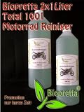 Produkt-Bild: Biopretta Total 1001 Motorrad Reiniger 2x1 Liter Promotion nur kurze Zeit