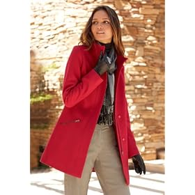 Chadwicks Funnel-Neck Zip Coat