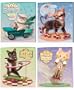 Inkology Cat Tales 2-Pocket Portfolio, Assorted Designs (665-7)