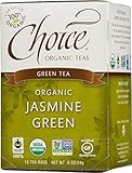 Choice Organic Jasmine Green Tea, 16 Count Box