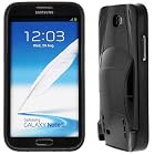 Evecase Hybrid Protector Cover Case for Samsung Galaxy Note 2 II N7100 - Black Supercar Edition