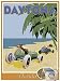 Daytona Beach -Art Deco Style Vintage Travel Poster- by Aurelio Grisanty