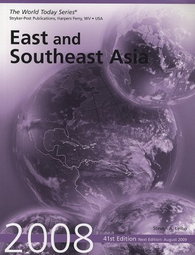 East and Southeast Asia 2008 (World Today Series. East and Southeast Asia)