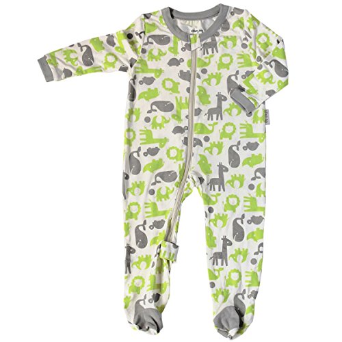 Silkberry Baby Bamboo Unisex-Baby Newborn Footie Sleeper
