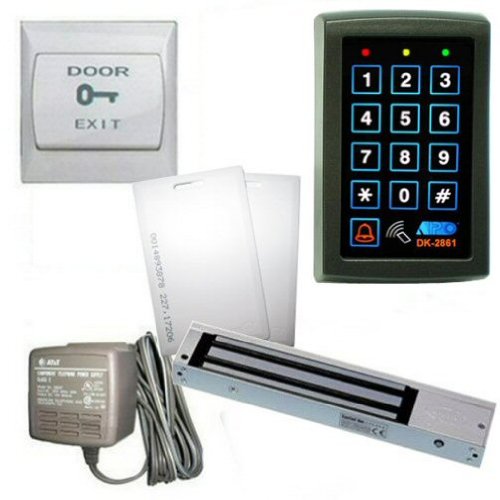 RFID Backlit Weatherproof Keypad with 600Lbs Door Lock